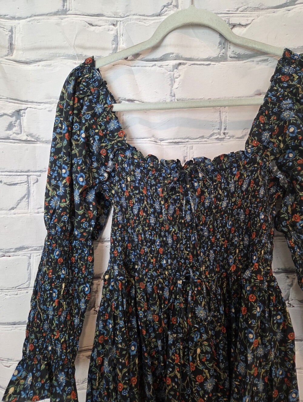 Doen Bijou Dress In Noir Prairie De Montagne - Picture 4 of 7
